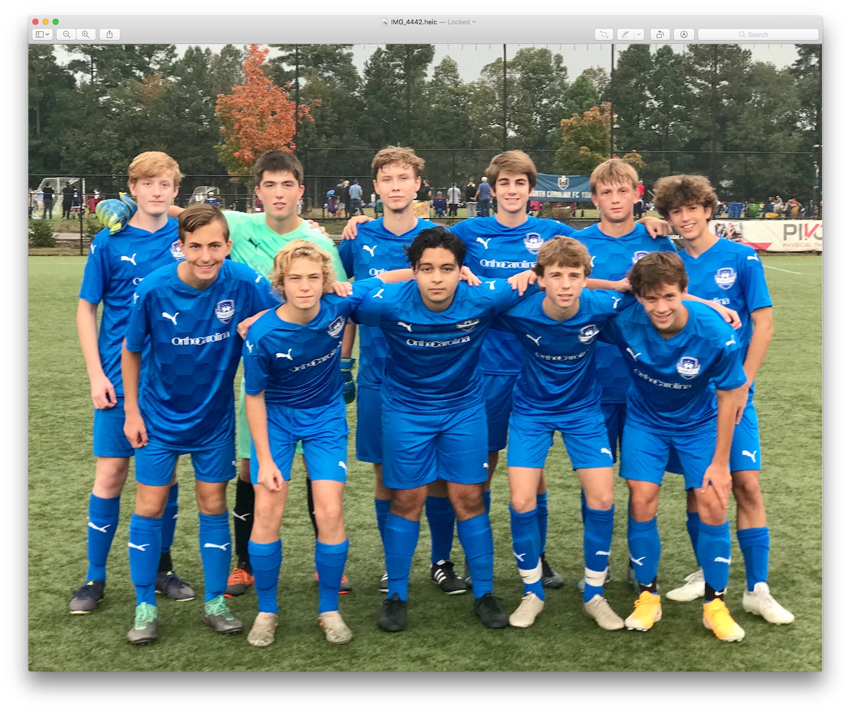 Charlotte soccer academy sales uniforms